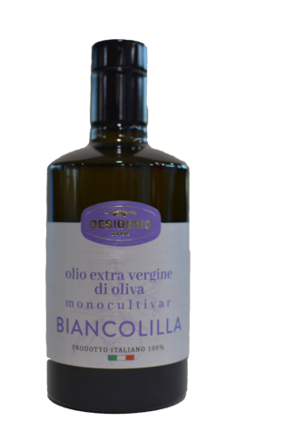 olio extra vergine di oliva biancolilla