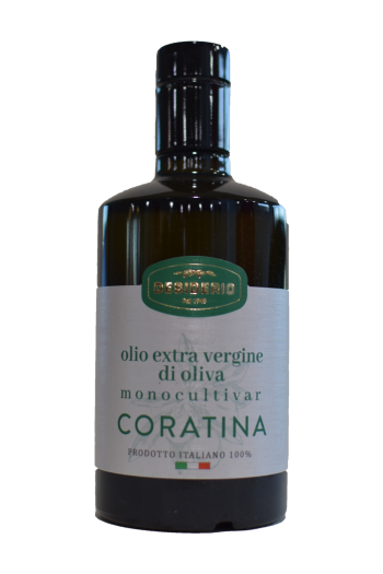 olio extra vergine di oliva monocultivar coratina desiderio
