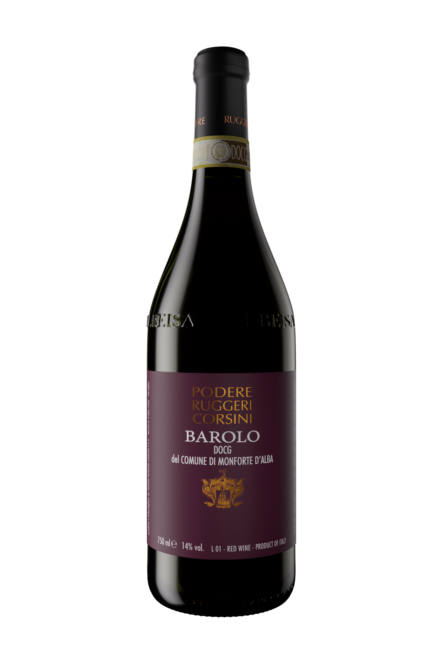 Barolo del Comune di Monforte d'Alba 2021 - Ruggeri Corsini - Podere Ruggeri Corsini