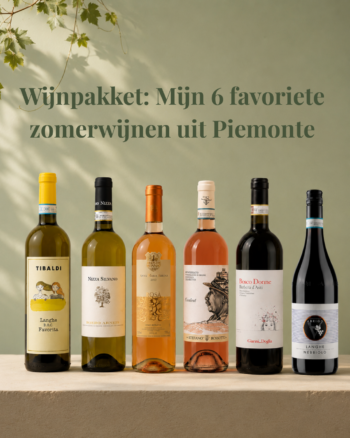 Wijnpakket mijn 6 favoriete zomerwijnen uit Piemonte