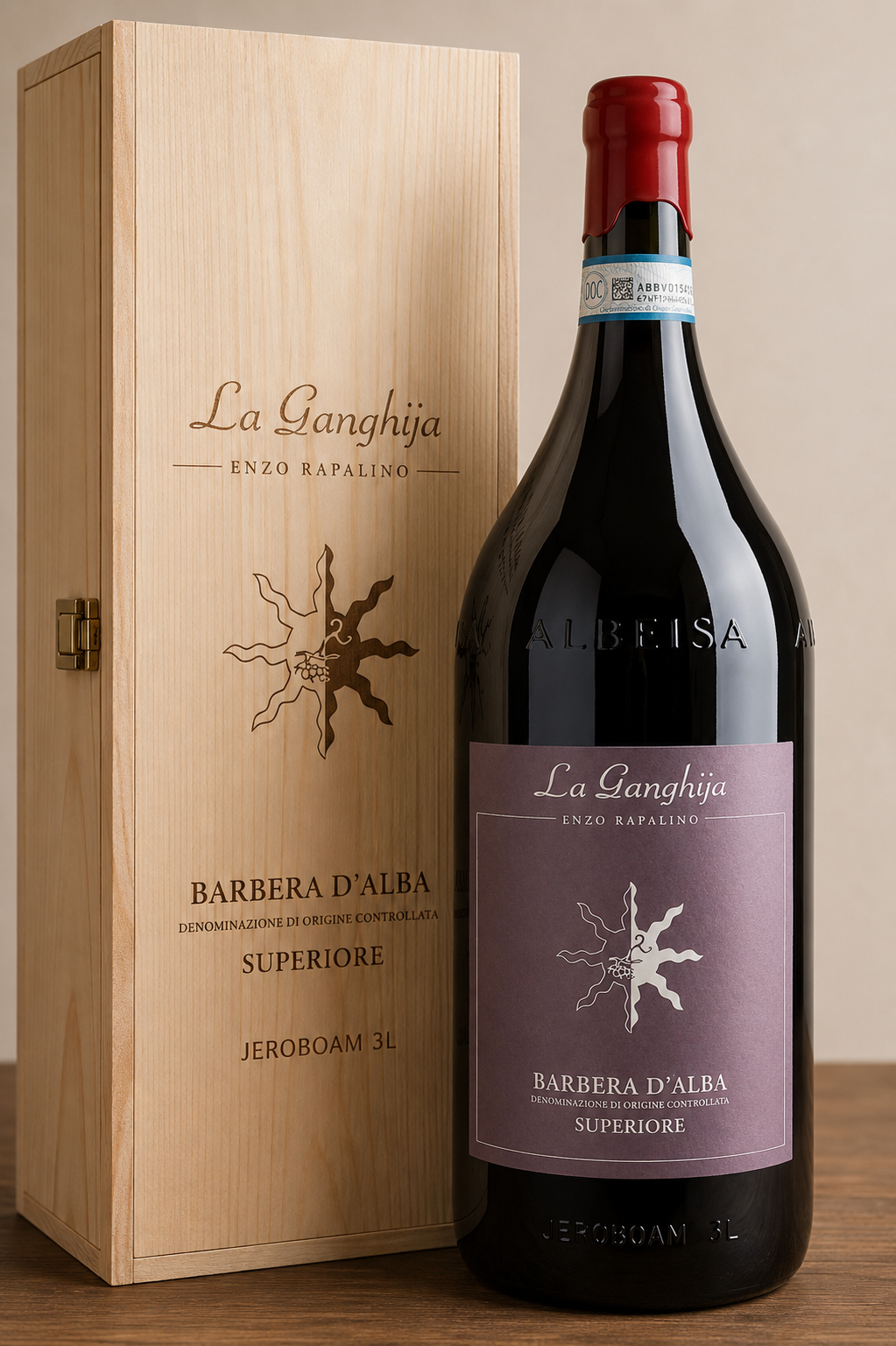 Barbera d'alba superiore jeroboam la ganghija