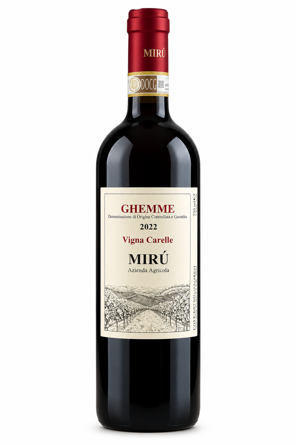 Ghemme DOCG "Vigna Carelle" 2022 – Mirù